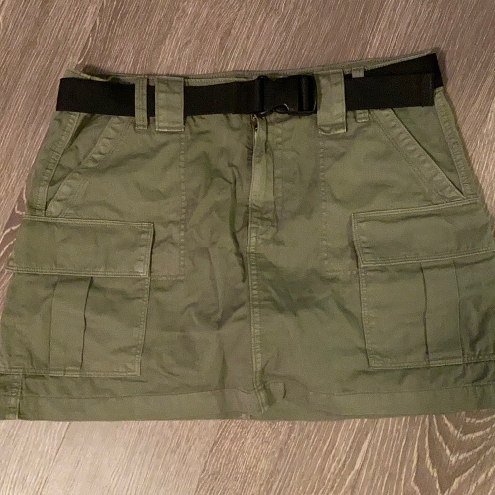 Camo Mini Skirt